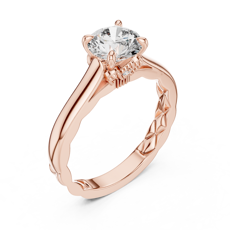 Neravelle 6.5 mm Diamond Ring