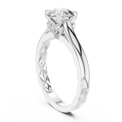 Neravelle 6.5 mm Diamond Ring