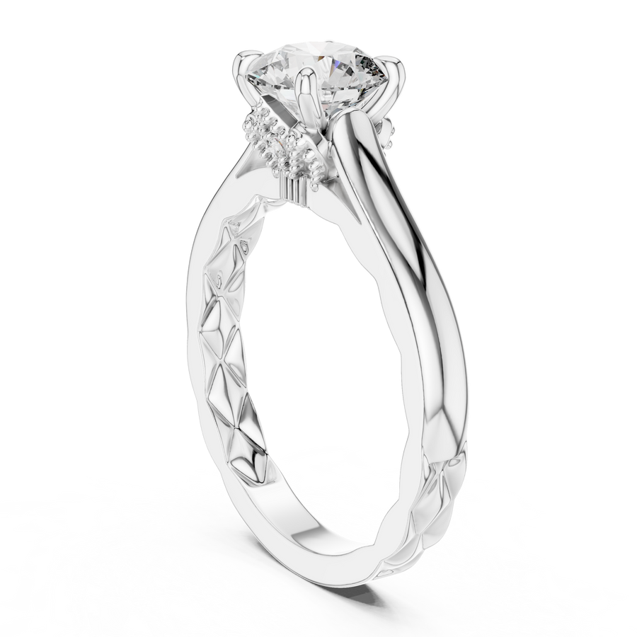 Neravelle 6.5 mm Diamond Ring