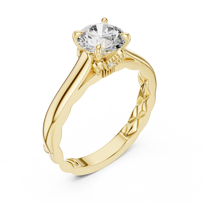 Neravelle 6.5 mm Diamond Ring