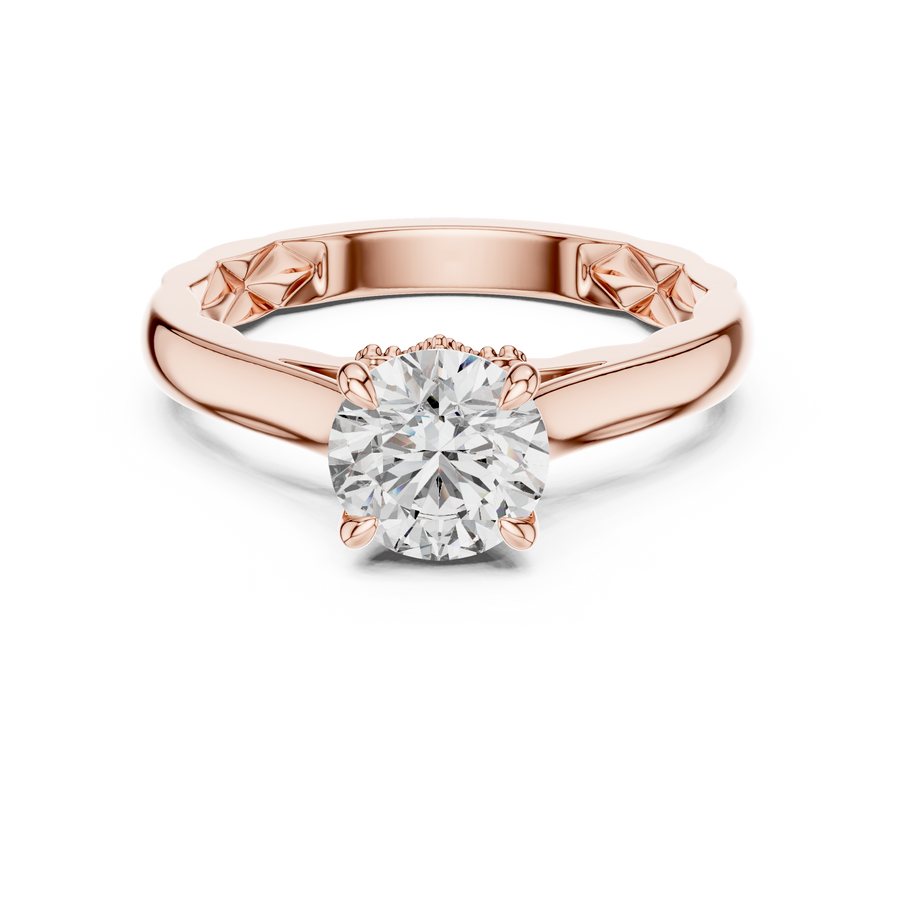 Neravelle 6.5 mm Diamond Ring