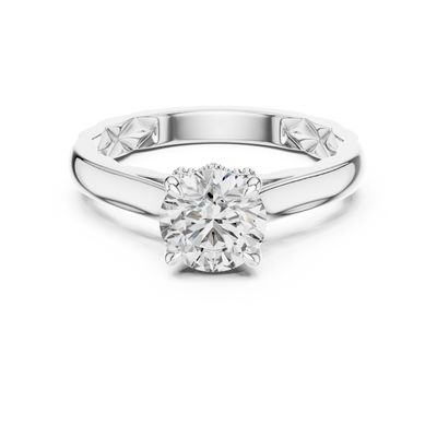 Neravelle 6.5 mm Diamond Ring
