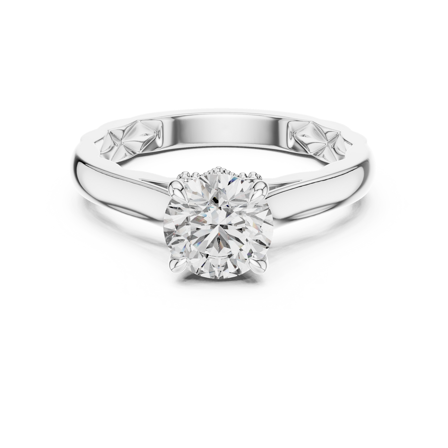 Neravelle 6.5 mm Diamond Ring