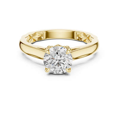 Neravelle 6.5 mm Diamond Ring