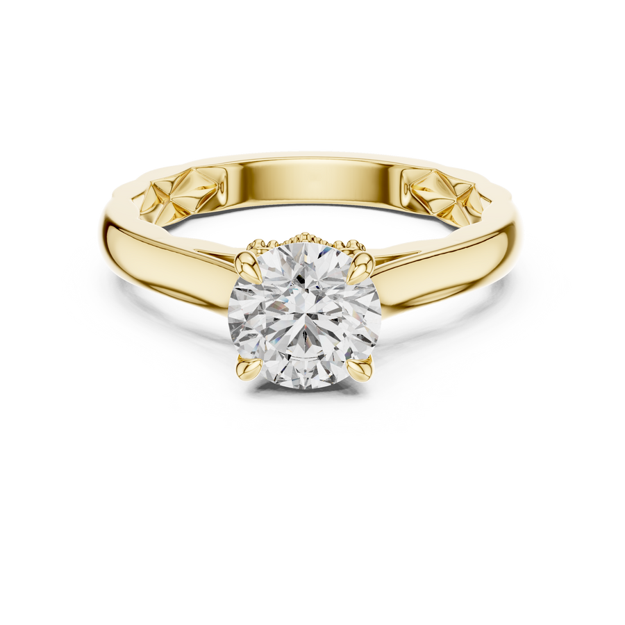 Neravelle 6.5 mm Diamond Ring