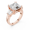 Avenoria Princess-Cut Diamond Ring
