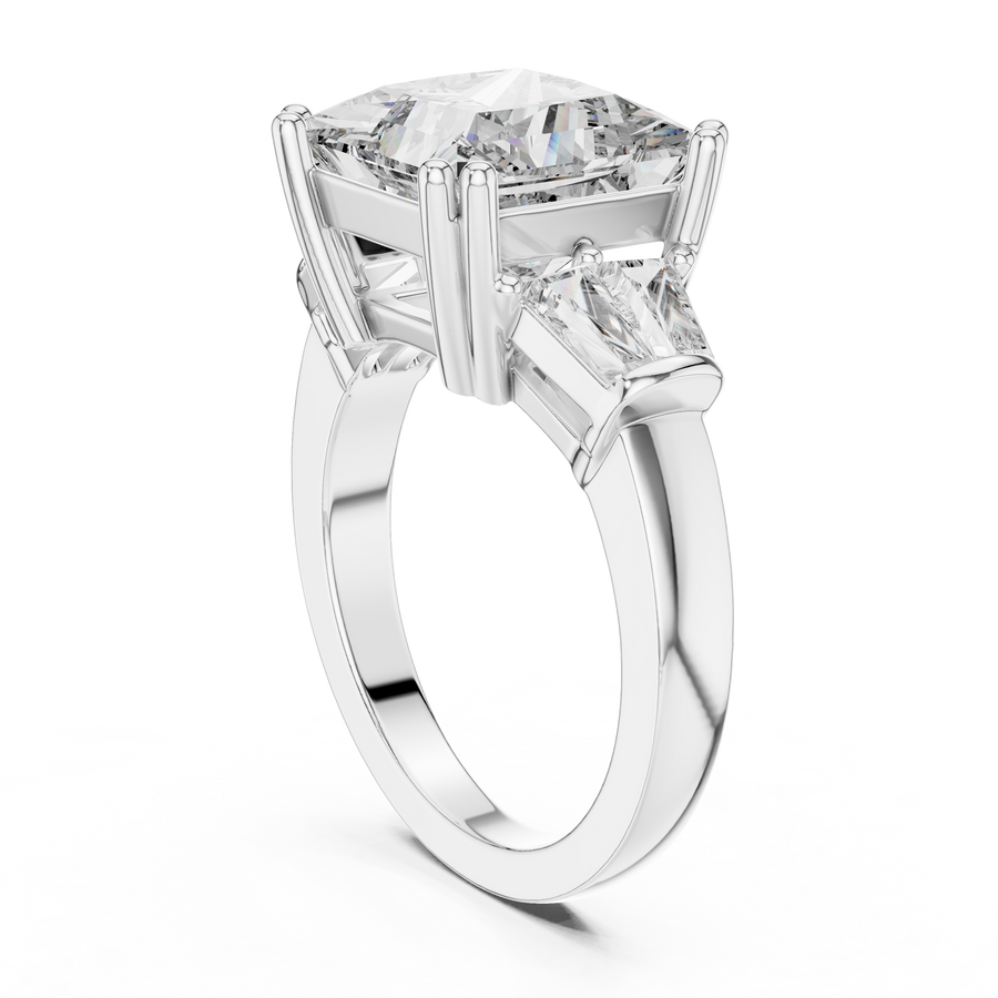 Avenoria Princess-Cut Diamond Ring