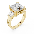 Avenoria Princess-Cut Diamond Ring
