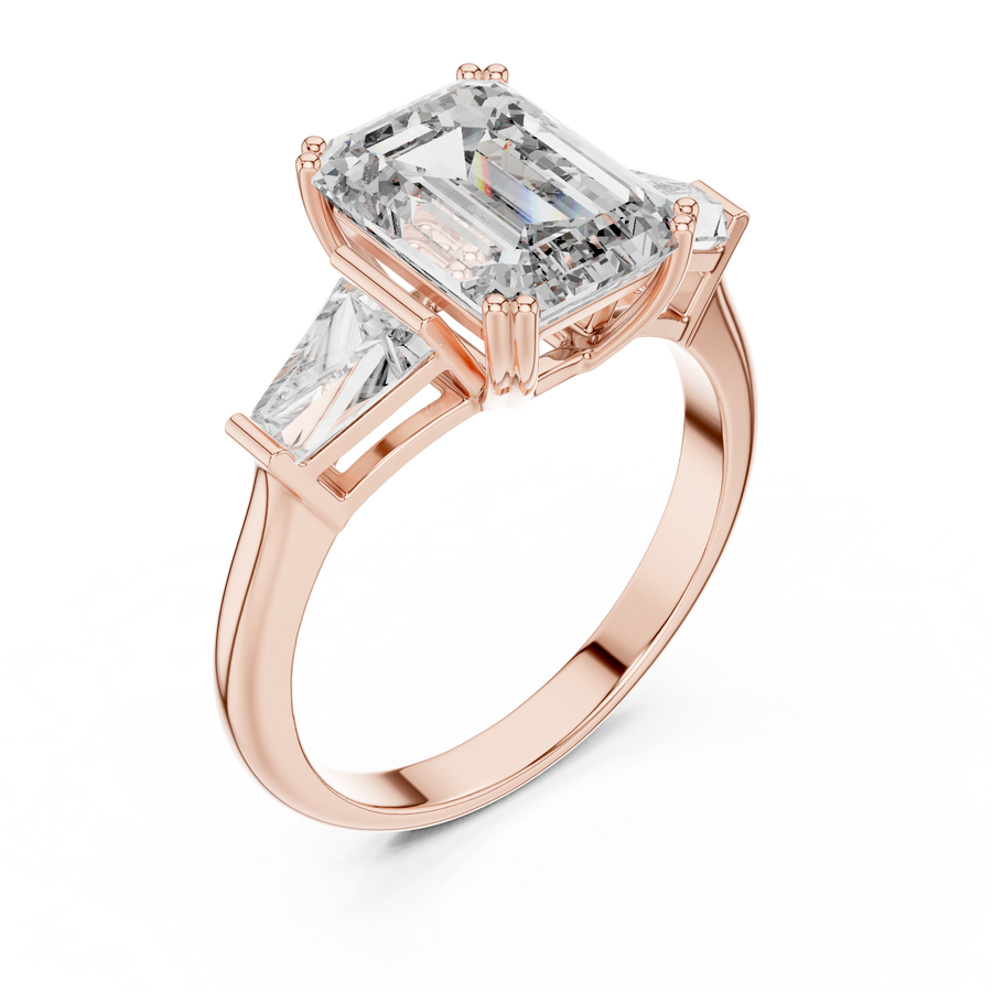 Caledria Princess-Cut Diamond Ring