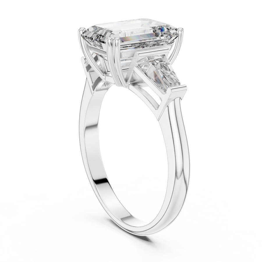 Caledria Princess-Cut Diamond Ring