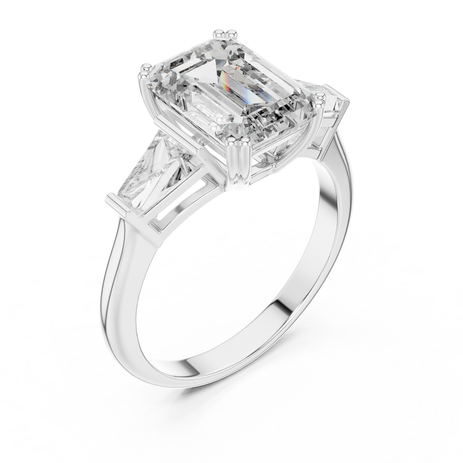 Caledria Princess-Cut Diamond Ring