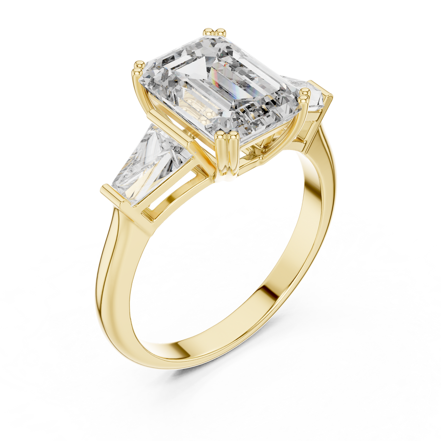 Caledria Princess-Cut Diamond Ring
