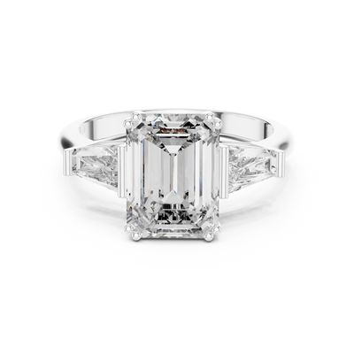 Caledria Princess-Cut Diamond Ring