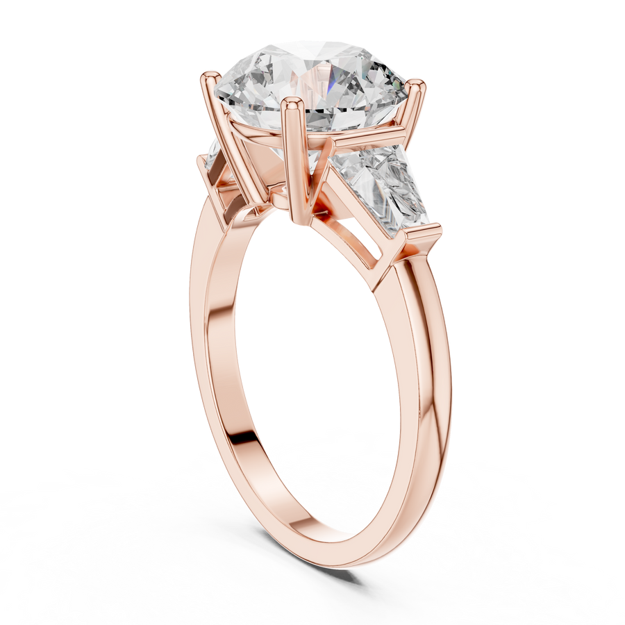 Virelia 9 mm Diamond Ring