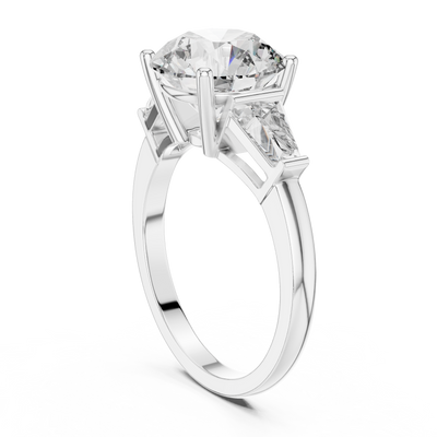 Virelia 9 mm Diamond Ring