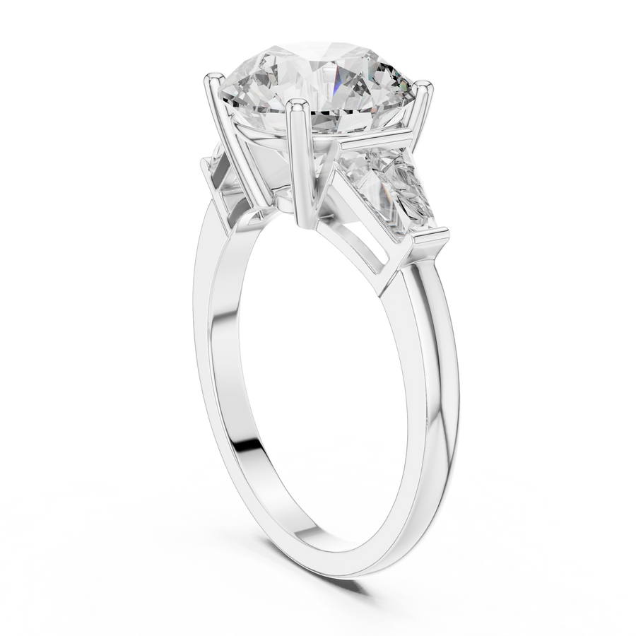 Virelia 9 mm Diamond Ring