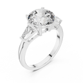 Virelia 9 mm Diamond Ring