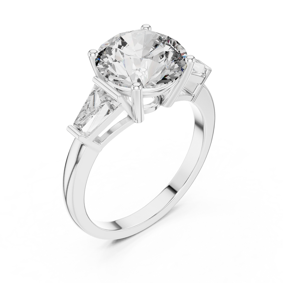 Virelia 9 mm Diamond Ring