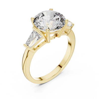 Virelia 9 mm Diamond Ring