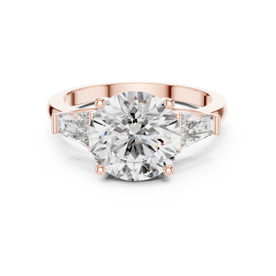 Virelia 9 mm Diamond Ring