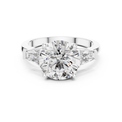 Virelia 9 mm Diamond Ring