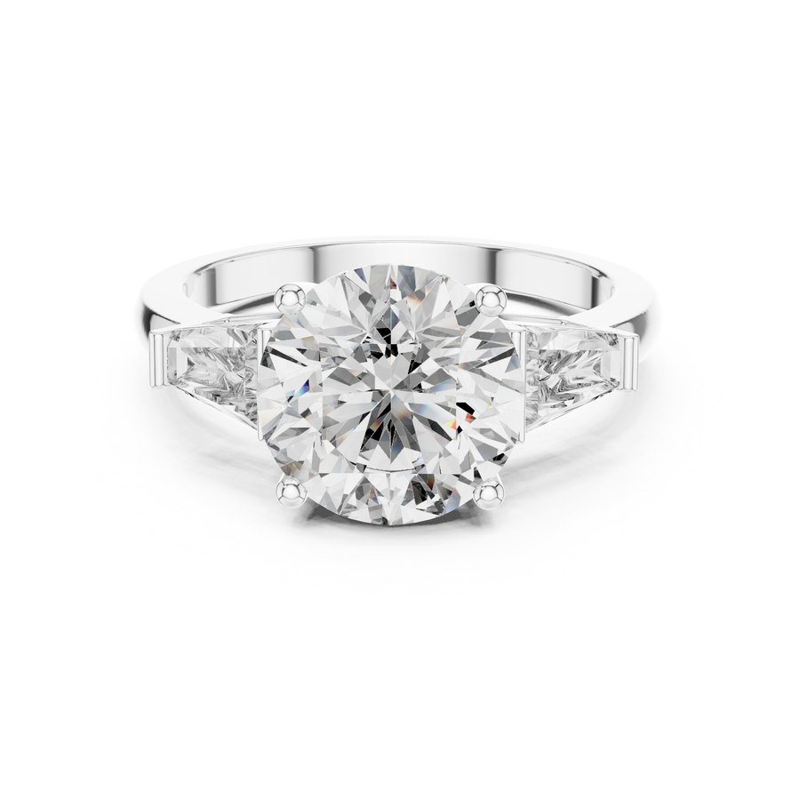 Virelia 9 mm Diamond Ring