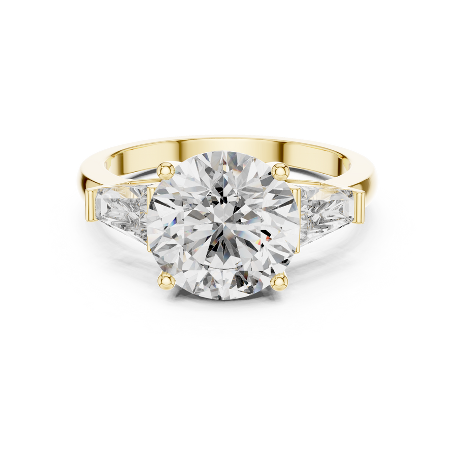 Virelia 9 mm Diamond Ring