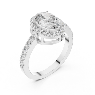 Novielle Oval Diamond Ring