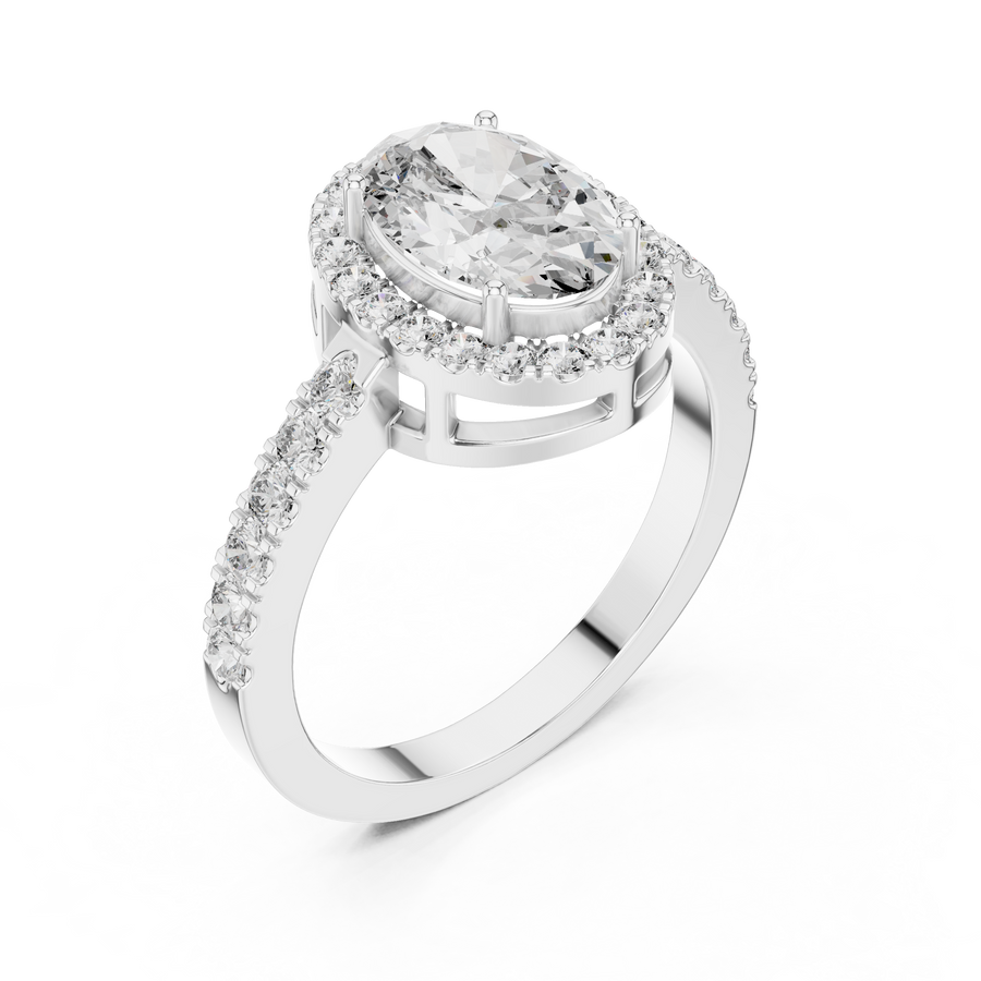 Novielle Oval Diamond Ring