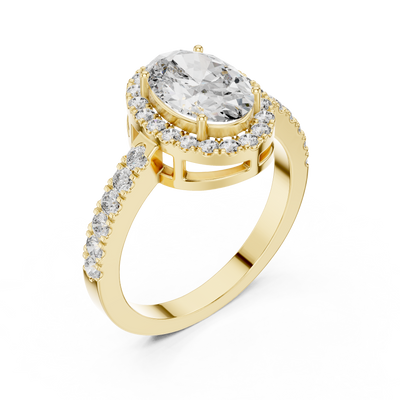 Novielle Oval Diamond Ring