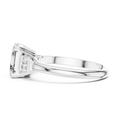 Isavelle 7 mm Emerald-Cut Diamond Ring