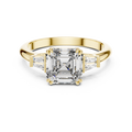 Isavelle 7 mm Emerald-Cut Diamond Ring