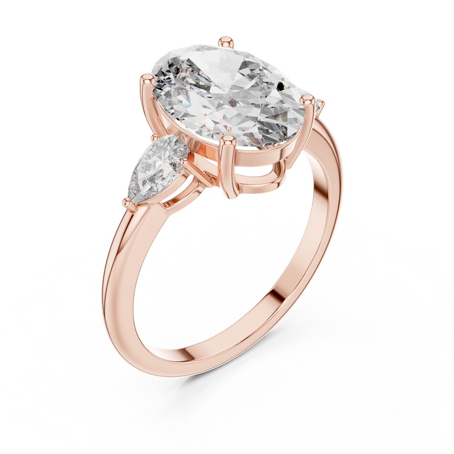 Rosavienne Oval Diamond Ring