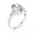 Rosavienne Oval Diamond Ring