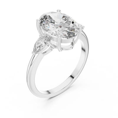 Rosavienne Oval Diamond Ring