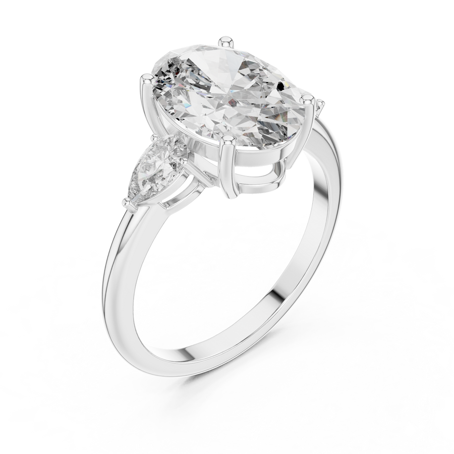 Rosavienne Oval Diamond Ring