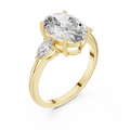 Rosavienne Oval Diamond Ring