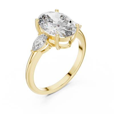 Rosavienne Oval Diamond Ring