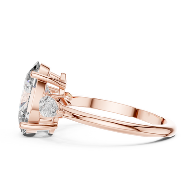 Rosavienne Oval Diamond Ring