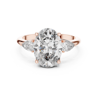 Rosavienne Oval Diamond Ring