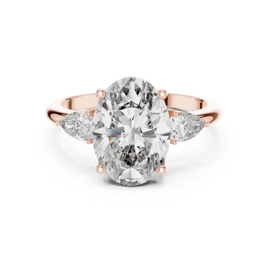 Rosavienne Oval Diamond Ring