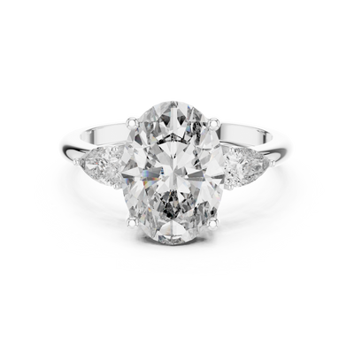 Rosavienne Oval Diamond Ring