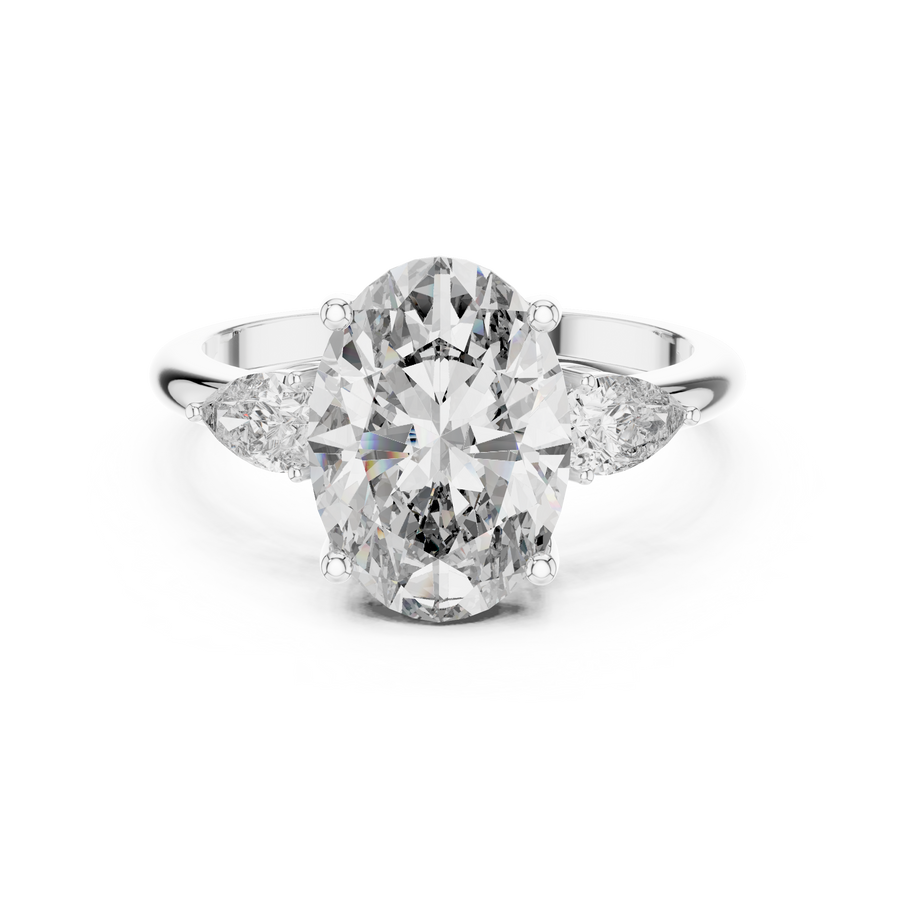 Rosavienne Oval Diamond Ring