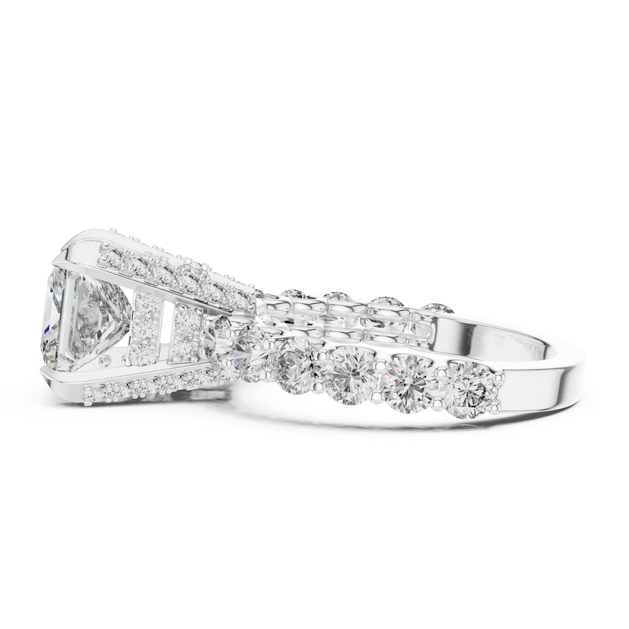 Nerissa 6.9 mm Princess Diamond Ring