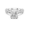 Nerissa 6.9 mm Princess Diamond Ring