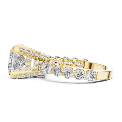 Nerissa 6.9 mm Princess Diamond Ring