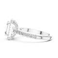 Valeriane 7 × 5 mm Emerald-Cut Diamond Ring