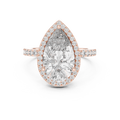 Thalienne 14.5 mm Pear Diamond Ring