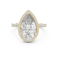 Thalienne 14.5 mm Pear Diamond Ring