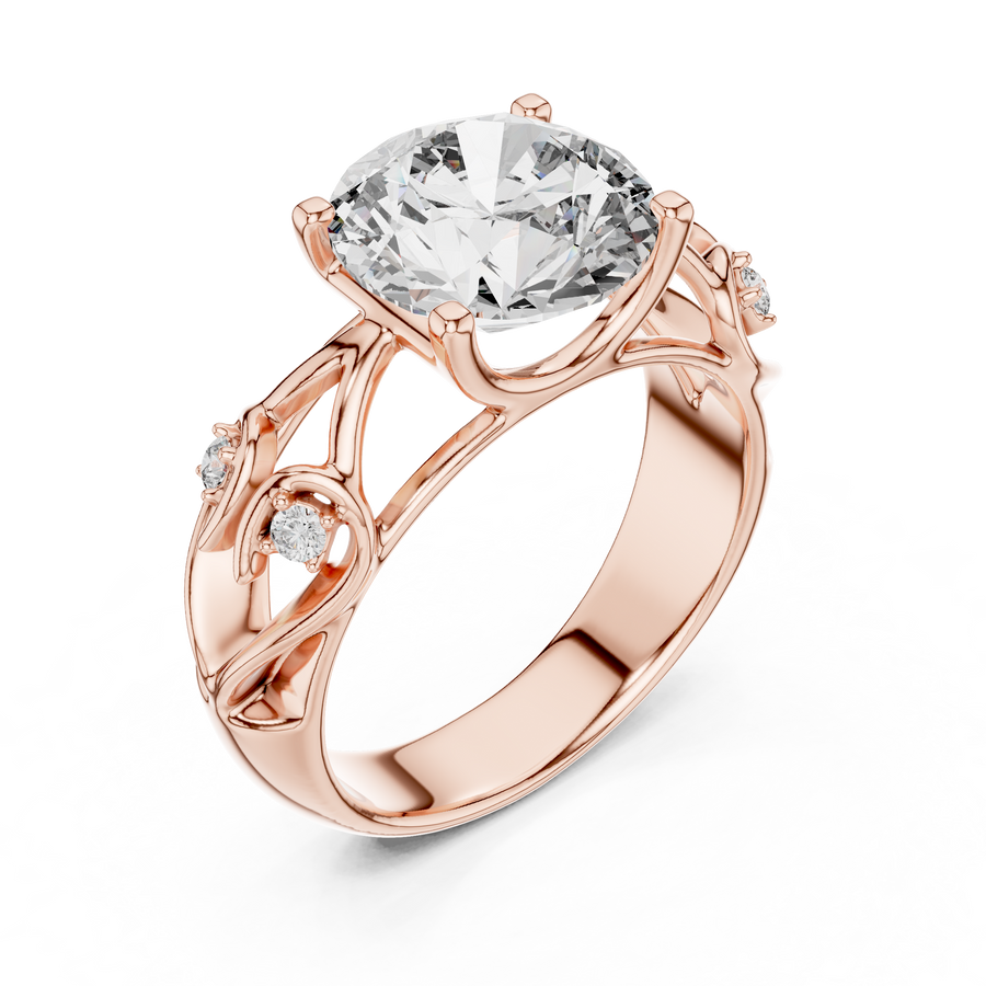 Neravelle 9.7 mm Diamond Ring